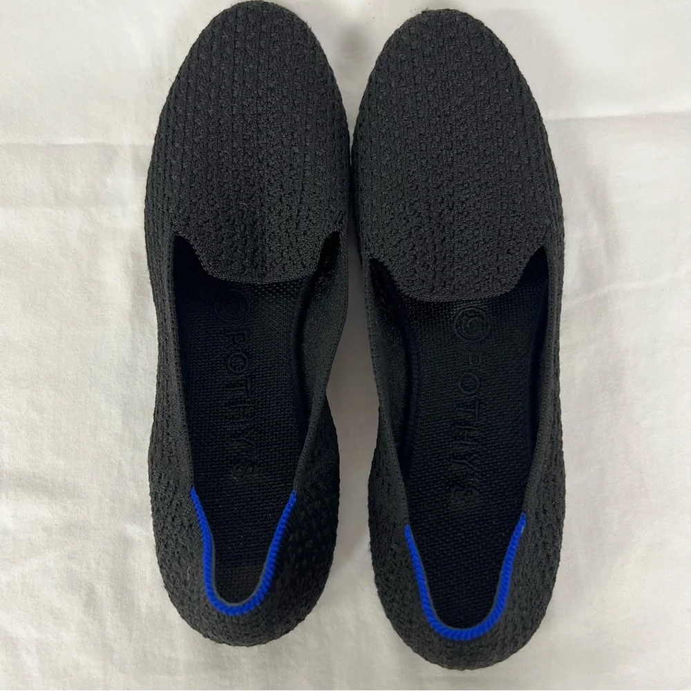 Rothy’s black Honeycomb Loafers - Picture 6 of 13